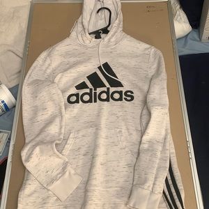 White sports Adidas Hoodie